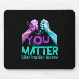 Dein Leben Wähle Weiterzumachen Selbstmordverhütun Mousepad