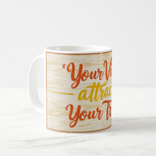 Dein Leben zieht deinen Stamm an 4 Kaffeetasse