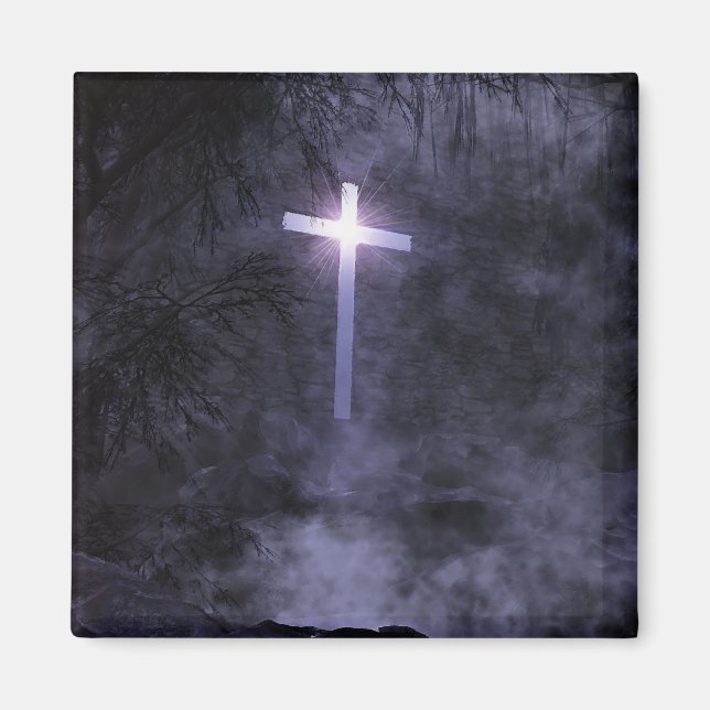 Dein Licht ist "Come Magnet" Magnet (Vorne)