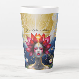 Dein Licht wird gebraucht-Latte-Mug Milchtasse