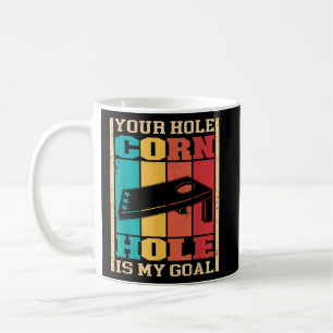 Dein Loch ist mein Gourmetloch. Kaffeetasse