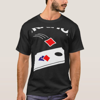 Dein Loch ist mein Ziel Cornhole Team Bean Bag Cor T-Shirt