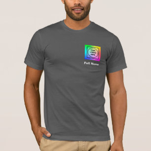 Dein Logo-Branding-Mitarbeiter-T-Shirt T-Shirt