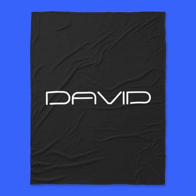 Dein Name | Cool Stylisierbarer, benutzerdefinierb Fleecedecke (Von Creator hochgeladen)