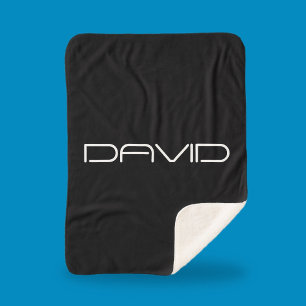 Dein Name   Cool Stylisierbarer, benutzerdefinierb Sherpadecke