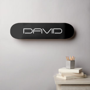 Dein Name Cool Stylisierbarer, benutzerdefinierb Skateboard