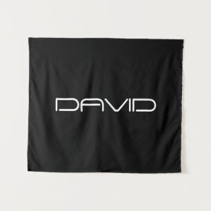 Dein Name   Cool Stylisierbarer, benutzerdefinierb Wandteppich