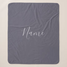 Dein Name | Elegante Lavendel-Schrift auf nebligem