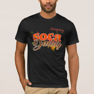 (Dein Name) Soca Daddy T-Shirt