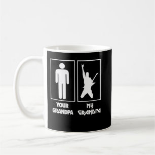 Dein Opa Mein Opa Gitarre Kaffeetasse
