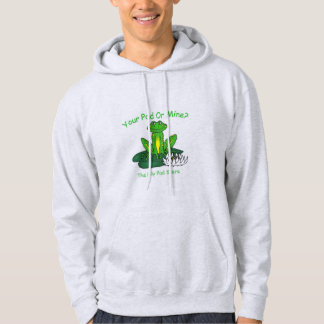 Dein Pad oder Meins - Hellgrau für Männer Hoodie