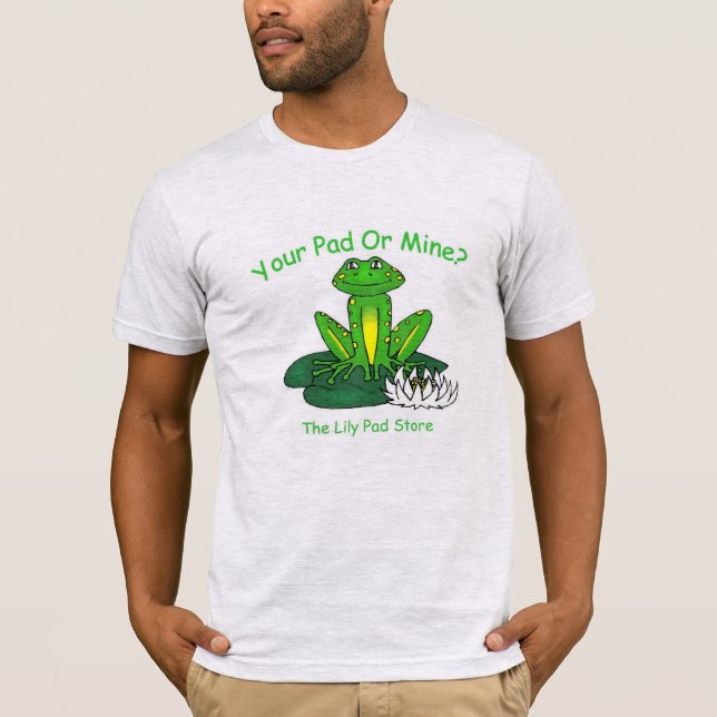 Dein Pad oder Meins - Männer Hellgrau T-Shirt (Vorderseite)
