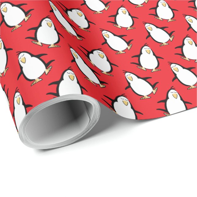 DEIN PERSÖNLICHER PENGUIN GESCHENKPAPIER (Rolleneckpunkt)