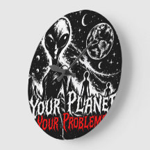Dein Planet, Deine Probleme Alien Welt Sarkastisch