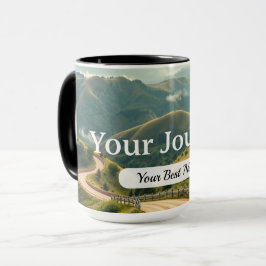 Dein Reiseweg Tasse Benutzerdefiniert