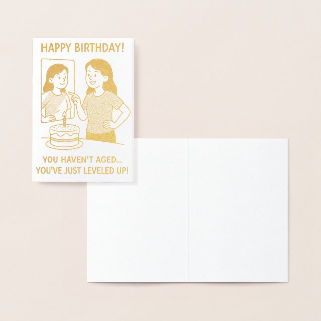 Dein Spiegel hat die Wahrheit gesagt! Folienkarte (Anzeige)