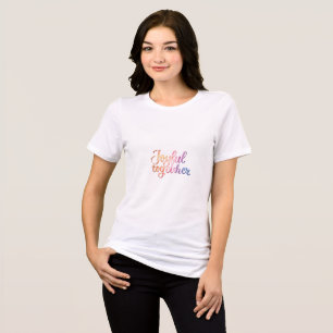 "Dein Stil, Dein Weg, On Demand." T-Shirt Tri-Blend Shirt