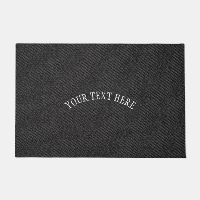 DEIN TEXT HIER FUßMATTE (Vorderseite)