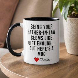 Dein Vater im Gesetz zu sein scheint wie Geschenk Tasse