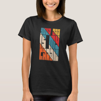 Dein Vater ist mein Kardio Retro Damen Dein Vater  T-Shirt