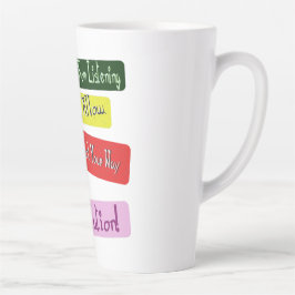 "Dein Weg zur Lösung" Niedliches Design. Jetzt kau Milchtasse