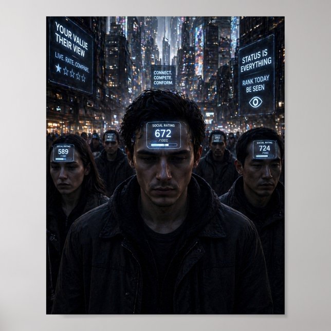 Dein Wert Poster (Vorne)