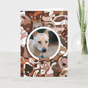 DEIN Wonder Hund Custom Foto Dankeskarte