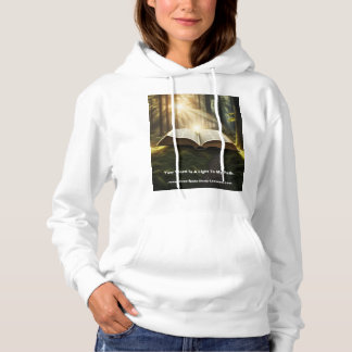 Dein Wort ist ein leicht Christlicher Frauenheld Hoodie