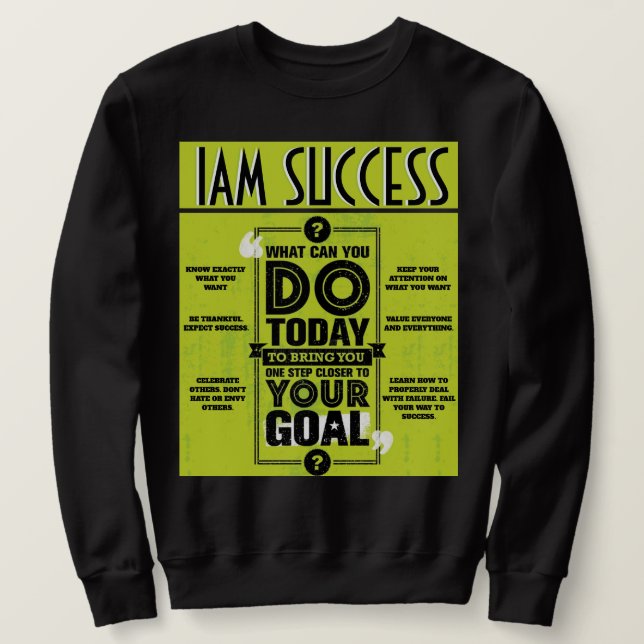 DEIN ZIEL SWEATSHIRT (Design vorne)
