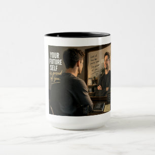 Dein zukünftiges Ich ist stolz auf dich Tasse