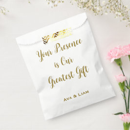Deine Anwesenheit ist unser größtes Geschenk Geschenktütchen