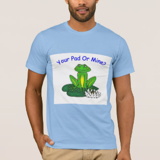 Deine Bude oder meine - Babyblau für Männer T-Shirt