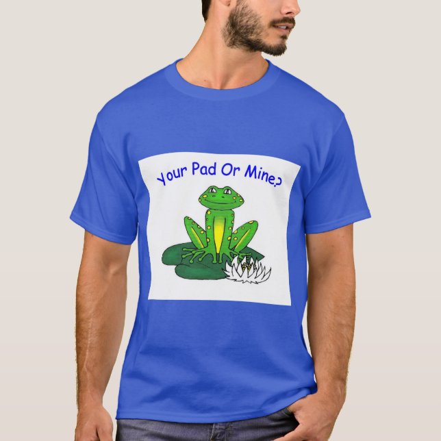 Deine Bude oder meine - Herren Royalblau T-Shirt (Vorderseite)