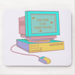 Deine E-Mail findet mich nicht so gut Lustiger Ret Mousepad