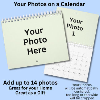 Deine eigenen Fotos 12 Monate Kalender