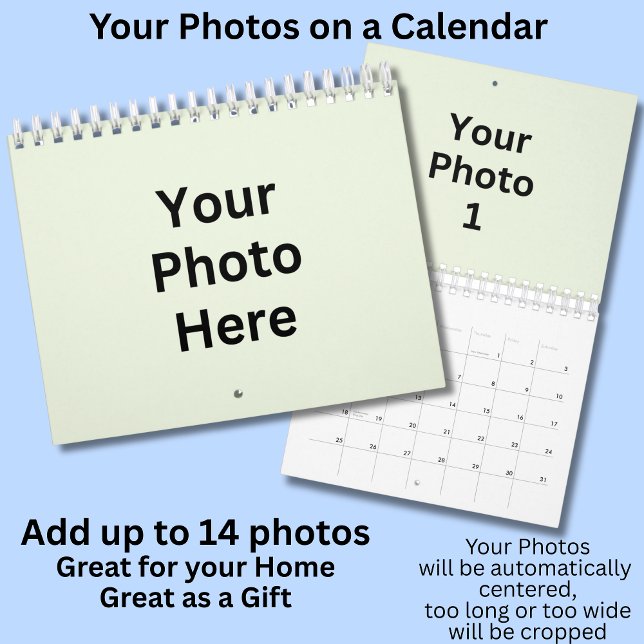 Deine eigenen Fotos 12 Monate Kalender (Von Creator hochgeladen)