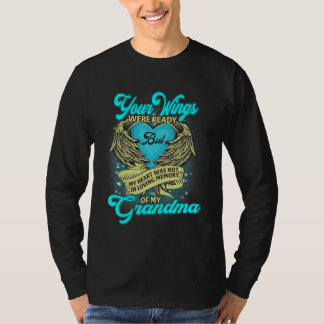 Deine Flügel waren bereit, aber mein Herz hat nich T-Shirt