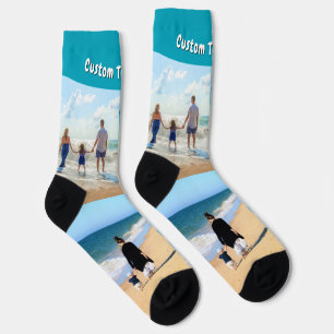 Deine Fotocollage-Socken Geschenk Personalisierter Socken