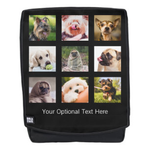 DEINE Fotos / Niedliche Hunde angepasster Rucksack