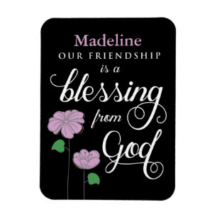 Deine Freundschaft ist ein Segen vom Gott Magnet