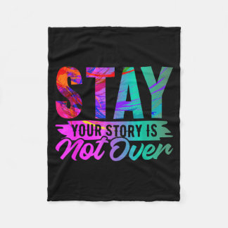 Deine Geschichte ist noch nicht vorbei Stay-Shirt- Fleecedecke