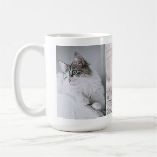 Deine Katze Hund Haustier Fotos Collage Kaffeetasse