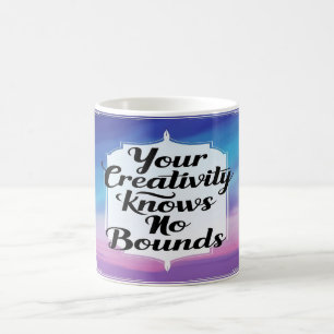 Deine Kreativität kennt keine Grenzen Kaffeetasse
