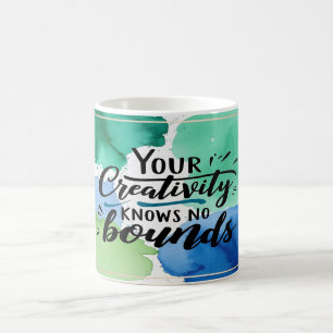 Deine Kreativität kennt keine Grenzen Kaffeetasse