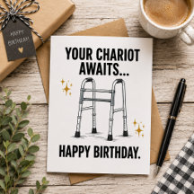 Deine Kutsche wartet… Alles Gute zum Geburtstag!