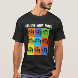 Deine Laune zum Wählen   Grumpy Rude Cat Theme T-Shirt