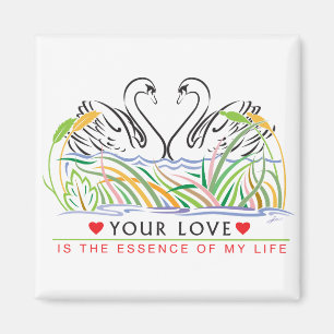 Deine Liebe ist wesentlich Magnet