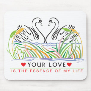 Deine Liebe ist wesentlich Mousepad