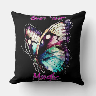 Deine Magie - Schmetterling Kissen