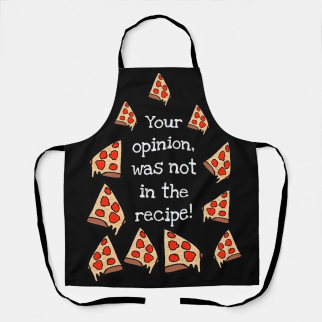 Deine Meinung war nicht im Rezept Schürze (Vorderseite)